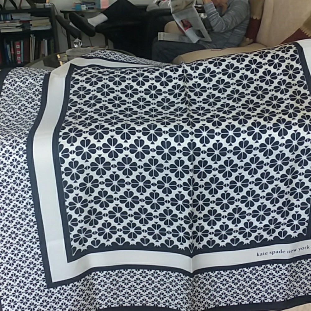 Kate Spade silk scarf